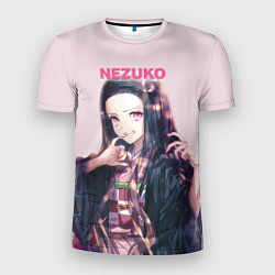 Футболка спортивная мужская Nezuko, цвет: 3D-принт