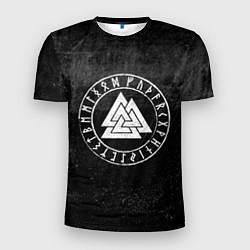 Футболка спортивная мужская Валькнут, цвет: 3D-принт