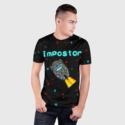 Футболка спортивная мужская Impostor, цвет: 3D-принт — фото 2