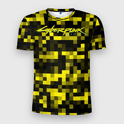 Футболка спортивная мужская Cyberpunk 2077, цвет: 3D-принт