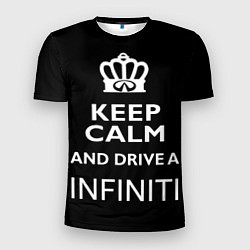 Мужская спорт-футболка Drive a INFINITI!