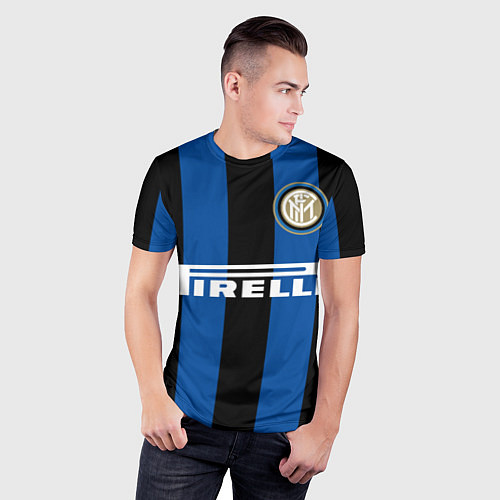 Мужская спорт-футболка Икарди FC Inter / 3D-принт – фото 3