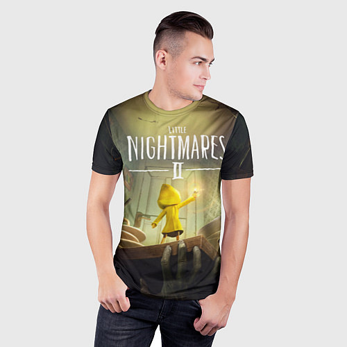 Мужская спорт-футболка Little Nightmares 2 / 3D-принт – фото 3