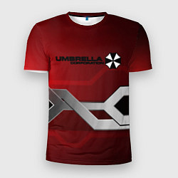Футболка спортивная мужская Umbrella Corp, цвет: 3D-принт
