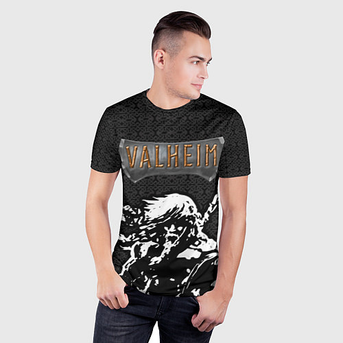 Мужская спорт-футболка Valheim Viking / 3D-принт – фото 3