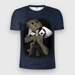 Футболка спортивная мужская Little Nightmares 2 MONO, цвет: 3D-принт