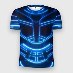 Мужская спорт-футболка Неоновая броня Neon Armor
