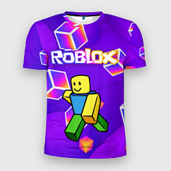 Футболка спортивная мужская ROBLOX КУБЫ, цвет: 3D-принт