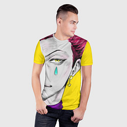 Футболка спортивная мужская Hunter x Hunter Хисока, цвет: 3D-принт — фото 2