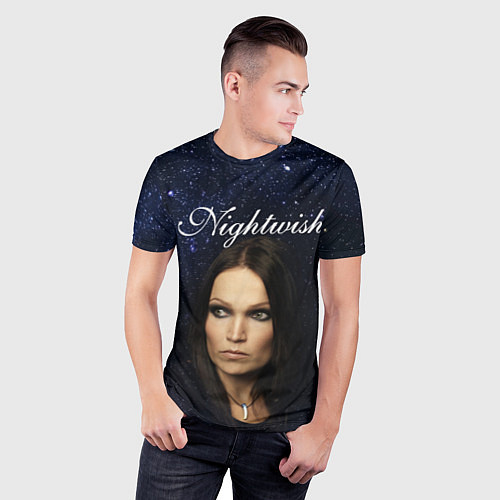 Мужская спорт-футболка Nightwish Tarja Turunen Z / 3D-принт – фото 3