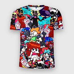 Футболка спортивная мужская FRIDAY NIGHT FUNKIN, цвет: 3D-принт