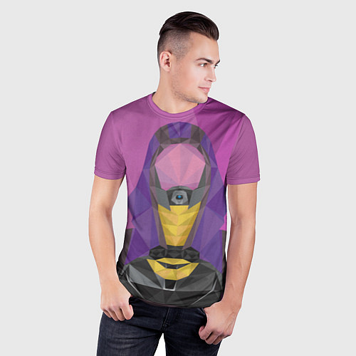 Мужская спорт-футболка Тали зора / 3D-принт – фото 3