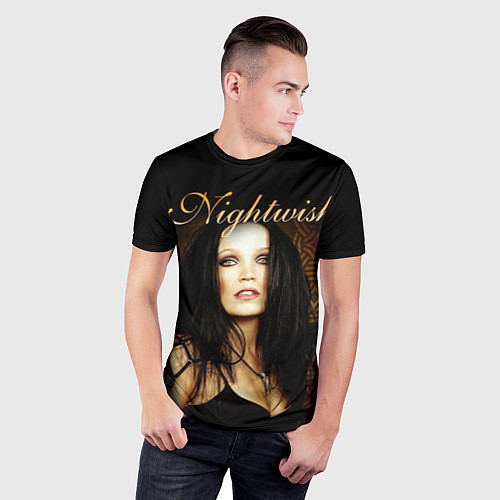 Мужская спорт-футболка Nightwish / 3D-принт – фото 3