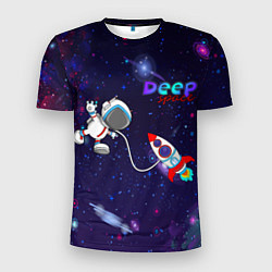 Футболка спортивная мужская Deep Space Cartoon, цвет: 3D-принт