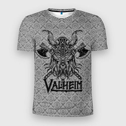 Футболка спортивная мужская Valheim Viking dark, цвет: 3D-принт
