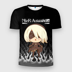 Футболка спортивная мужская NIER AUTOMATA, цвет: 3D-принт