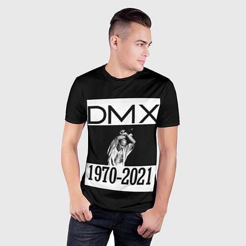 Мужская спорт-футболка DMX 1970-2021 / 3D-принт – фото 3