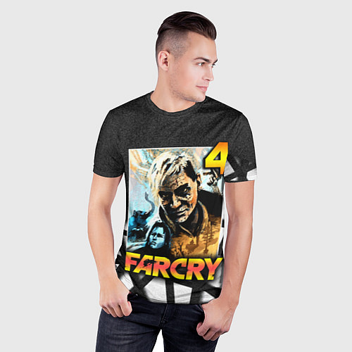 Мужская спорт-футболка FARCRY 4 Пэйган Мин / 3D-принт – фото 3
