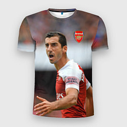 Футболка спортивная мужская H Mkhitaryan Arsenal, цвет: 3D-принт