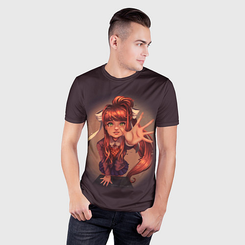 Мужская спорт-футболка Моника Monika / 3D-принт – фото 3