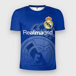 Футболка спортивная мужская REAL MADRID РЕАЛ МАДРИД, цвет: 3D-принт
