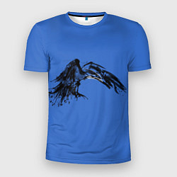 Футболка спортивная мужская Тень ворона, цвет: 3D-принт