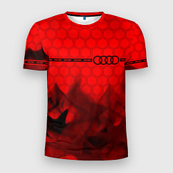 Футболка спортивная мужская Audi - Racing Line, цвет: 3D-принт