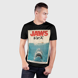 Футболка спортивная мужская Jaws Japan, цвет: 3D-принт — фото 2