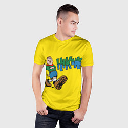 Футболка спортивная мужская Пеший туризм, цвет: 3D-принт — фото 2