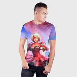 Футболка спортивная мужская 2B Love Nier Automata Z, цвет: 3D-принт — фото 2