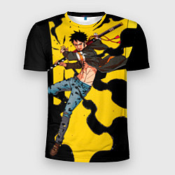 Мужская спорт-футболка Трафальгар Ло из One Piece