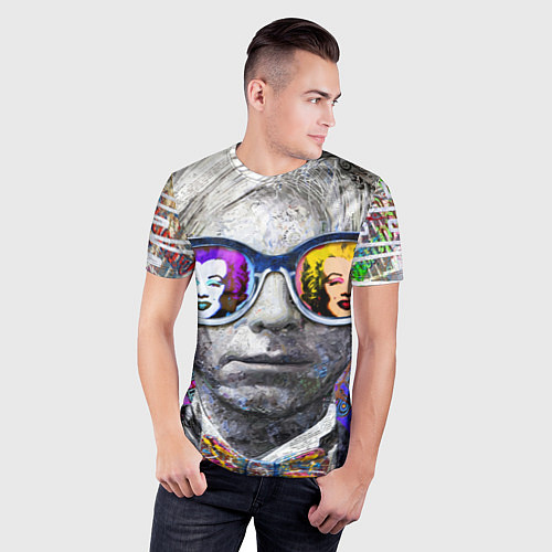 Мужская спорт-футболка Andy Warhol Энди Уорхол / 3D-принт – фото 3
