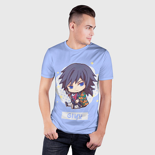 Мужская спорт-футболка Гию / 3D-принт – фото 3