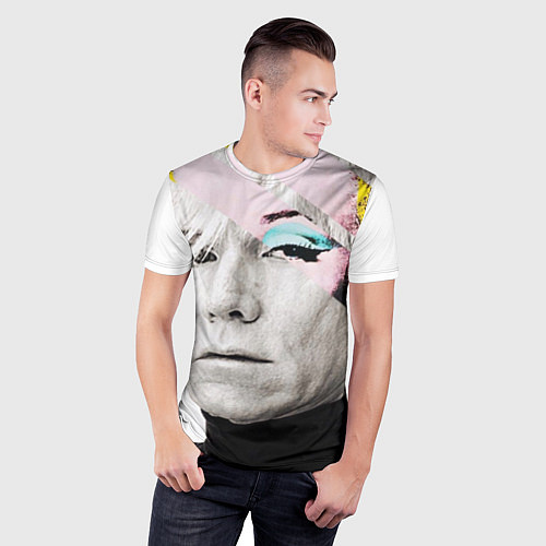 Мужская спорт-футболка Энди Уорхол Andy Warhol / 3D-принт – фото 3