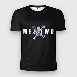 Футболка спортивная мужская Mewtwo x nba, цвет: 3D-принт