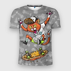 Футболка спортивная мужская SK8CAT, цвет: 3D-принт