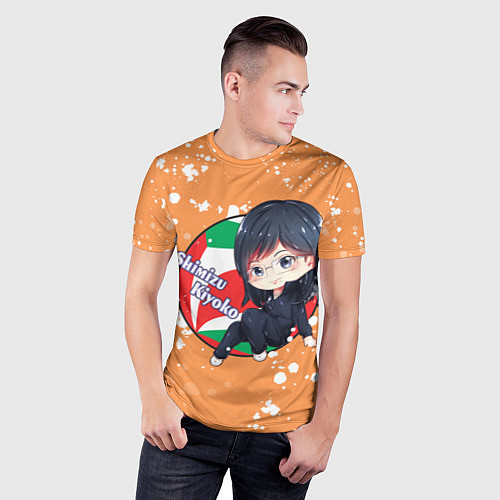 Мужская спорт-футболка Shimizu Kiyoko Haikyu Волейбол Z / 3D-принт – фото 3