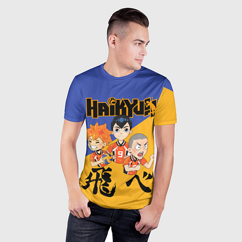 Мужская спорт-футболка Хайку Haikyu Волейбол Z / 3D-принт – фото 3