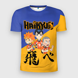 Футболка спортивная мужская Хайку Haikyu Волейбол Z, цвет: 3D-принт