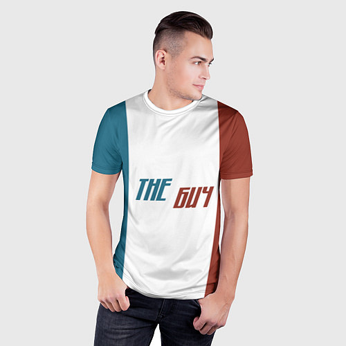Мужская спорт-футболка The БИЧ / 3D-принт – фото 3