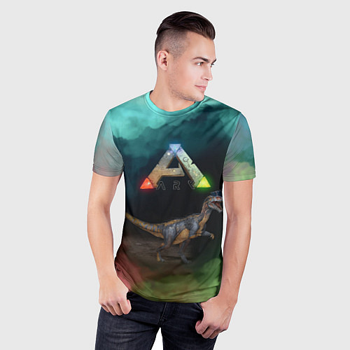 Мужская спорт-футболка Ark Survival Арк Сурвивал Z / 3D-принт – фото 3