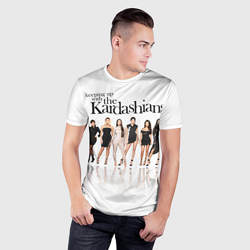 Мужская спорт-футболка Keeping up with Kardashians / 3D-принт – фото 3