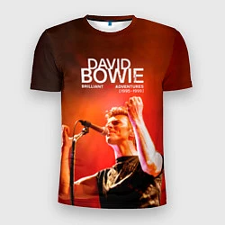 Футболка спортивная мужская Brilliant Live Adventures - David Bowie, цвет: 3D-принт