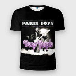 Футболка спортивная мужская Deep Purple - Paris 1975, цвет: 3D-принт
