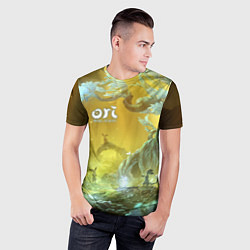 Футболка спортивная мужская Ori Ori and the Will of the Wisps, цвет: 3D-принт — фото 2