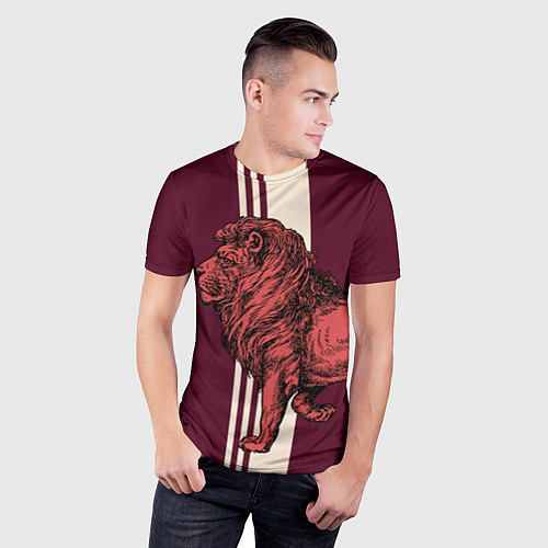 Мужская спорт-футболка Король Лев Lion King / 3D-принт – фото 3