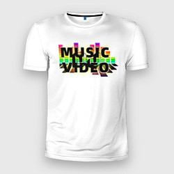 Мужская спорт-футболка Merch - DJ MUSICVIDEO