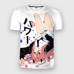 Футболка спортивная мужская Power - Человек-бензопила, цвет: 3D-принт
