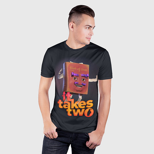 Мужская спорт-футболка It Takes Two Док Хаким / 3D-принт – фото 3