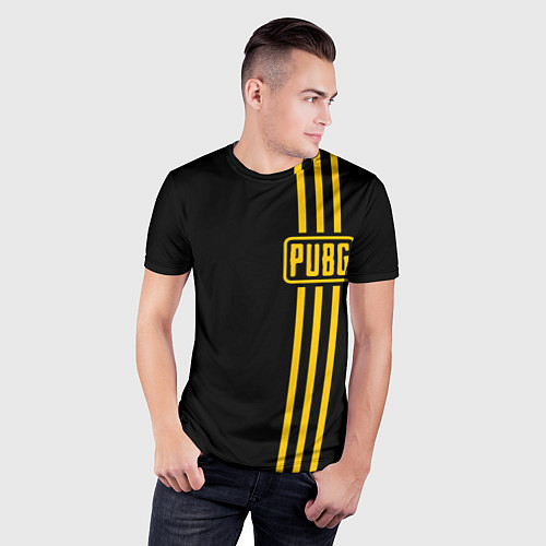 Мужская спорт-футболка Battlegrounds PUBG / 3D-принт – фото 3